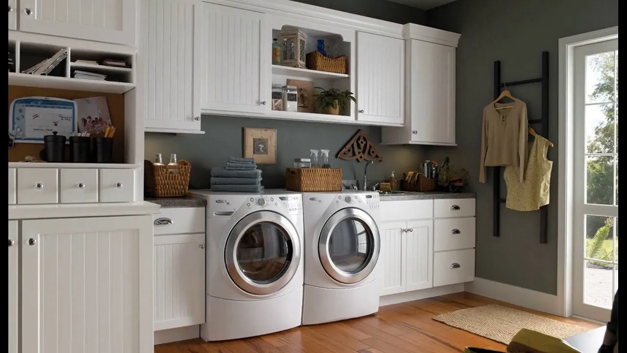 Laundry Room Shelving Ideas